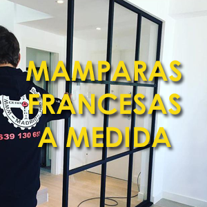 Mamparas francesas a medida