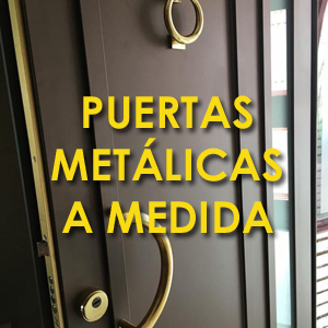 Puertas metálicas a medida